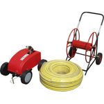 Sport-Thieme Grossflächenregner-Set Rollcart-V, automatisches Bewässerungssystem mit 120 m Reichweite und 3,0 m³/h Wasserverbrauch