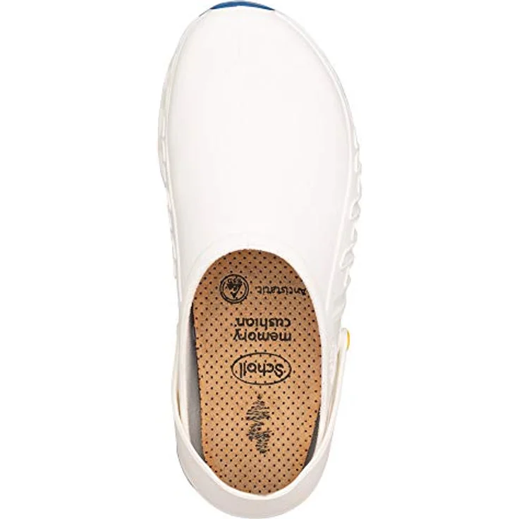 Mobilex Scholl Evoflex Sicherheitsschuhe, unisex weisse Clogs, Größe 40, Kunstleder – Bild 4