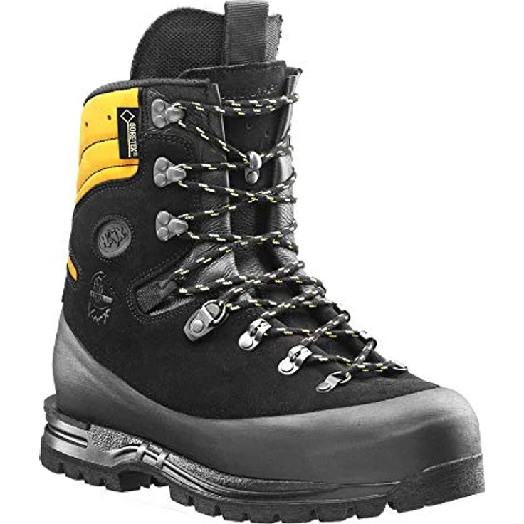HAIX® Protector Alpin, Schnittschutzstiefel S3 für Außenarbeiten, schwarz, Gr. 11 – Bild 1