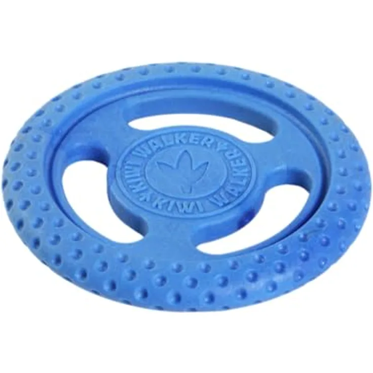 KIWI WALKER Let's Play! Frisbee (Blau, Mini) - Strapazierfähige Frisbee aus hochdichtem TPR-Schaumstoff