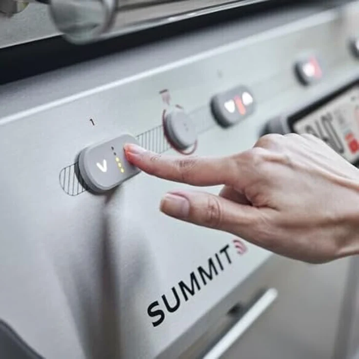 Weber Summit FS38X E, Smart Gasgrill mit 5 Brennern, Touchscreen und Smartphone-Steuerung, schwarz – Bild 7