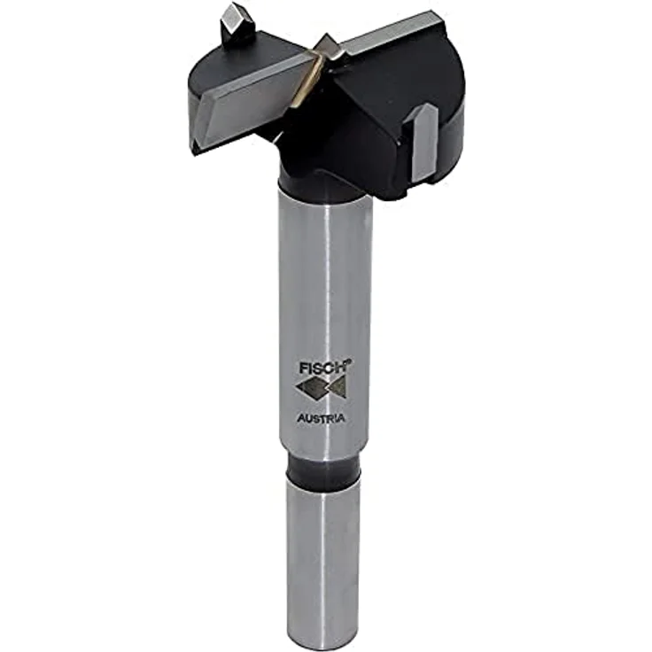 Fisch Universalbohrer HW Profi, Kunstbohrer 23 x 60 / 90 mm, HM-Schneiden mit Zentrierspitze und 2 Vorschneidern – Bild 1