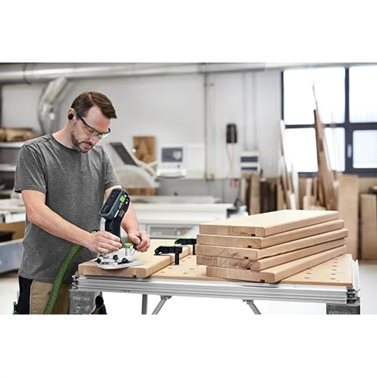 Festool MFKC 700 EB-Basic, Akku-Modul-Kantenfräse mit werkzeuglosem Frästischwechsel und bürstenlosem EC-TEC-Motor – Bild 5