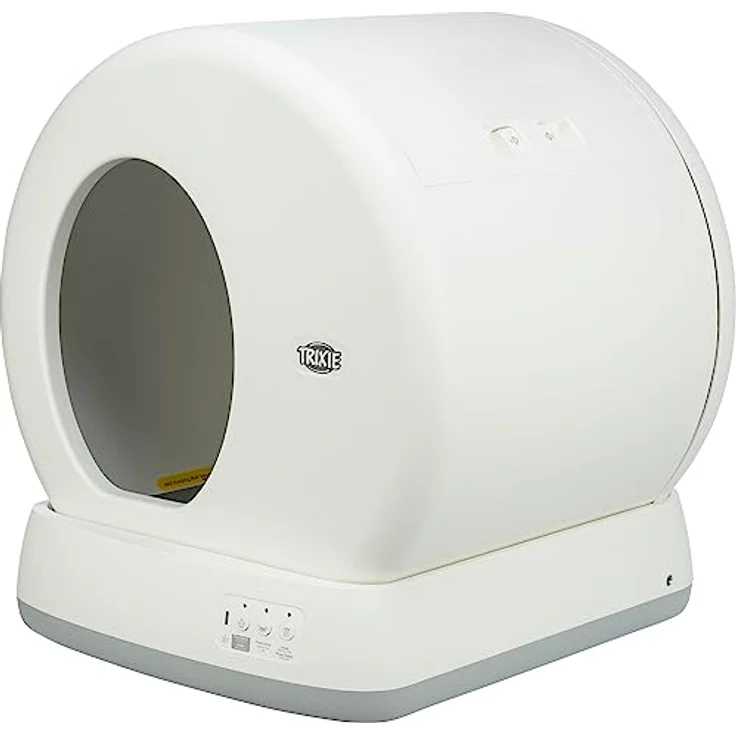 TRIXIE selbstreinigende Katzentoilette 53 x 55,5 x 52 cm – für anhaltende Sauberkeit – praktisches, elektrisches Katzenklo für Katzen ab 1,5 kg / 4 Monaten – leise & sicher - 40040 – Bild 3