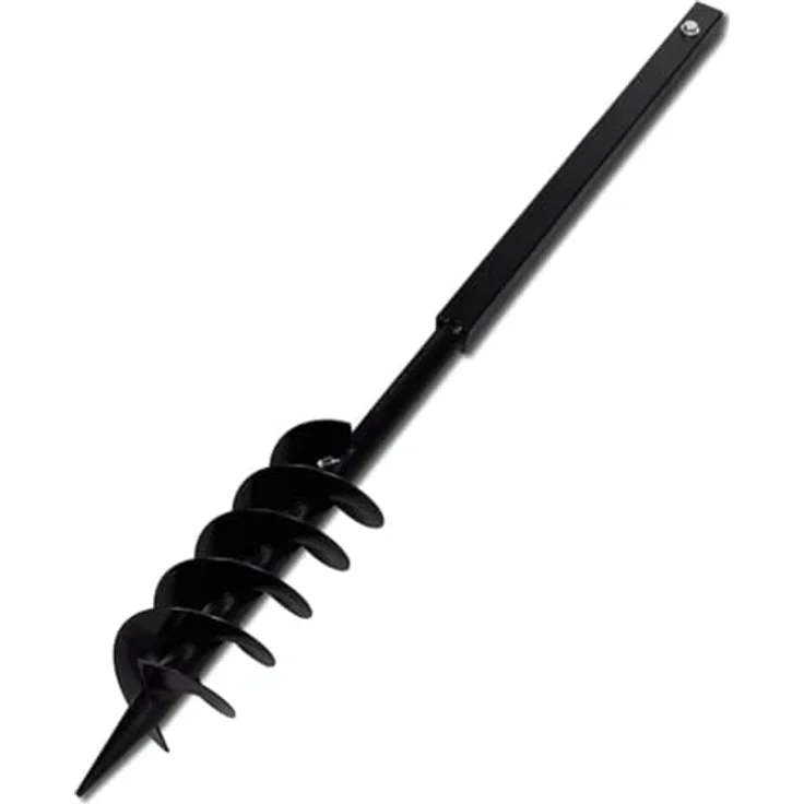 Erdbohrer mit Griff 100 mm Verlängerungsrohr 9 m – Bild 9