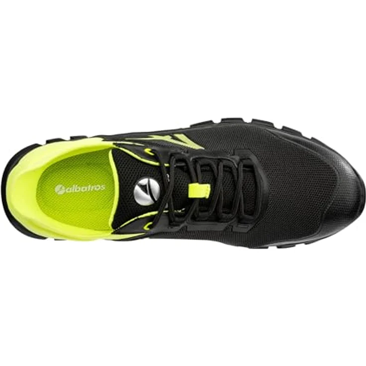 ISM GmbH OCTANE YELLOW LOW Sicherheitsschuh, schwarz/lime, S1PS SR, EN ISO 20345:2022, leicht, rutschfest, mit Fiberglasskappe und FAP® LITE Durchtrittschutz – Bild 5