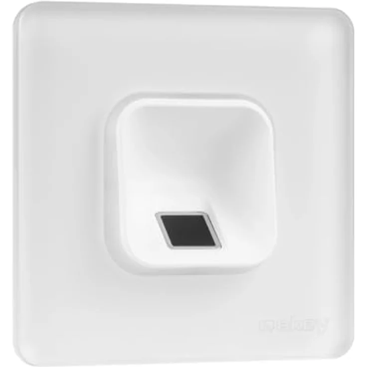 EKEY 203703 xLine Fingerprintset, Biometrische Zutrittslösung zur Unterputzmontage mit weißem Fingerprint und Glasrahmen, 0,4 W, 12-24 V, bis zu 100 Benutzer, inklusive ekey bionyx App – Bild 1