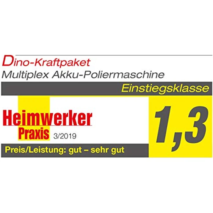 Dino KRAFTPAKET Multiplex Drehbar in Stabform 640256 Akku Rotationspoliermaschine 10.8V 100W 400 - 3000 U/min 80mm – Bild 7