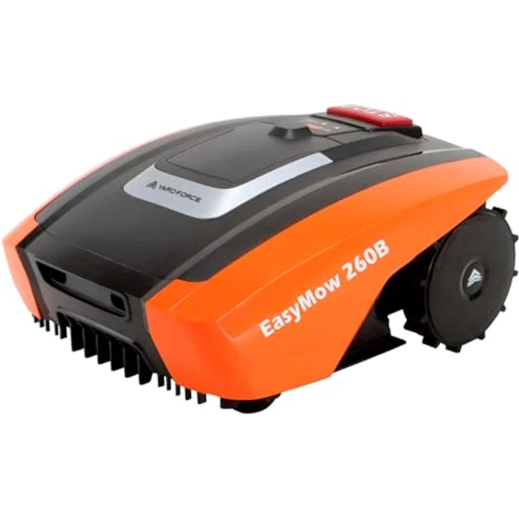 YARD FORCE Easymow 260B Plus, Rasenmähroboter mit Bluetooth-App-Steuerung, 20 V Akku und Mähroboter-Garage – Bild 3