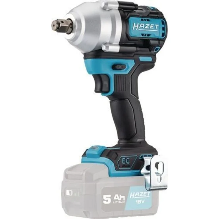 Hazet Akku-Schlagschrauber 9512-950, 18V, 12,5mm (1/2 Zoll), 750 Nm, mit Auto Stopp Funktion und patentierter Vibrationsdämpfung