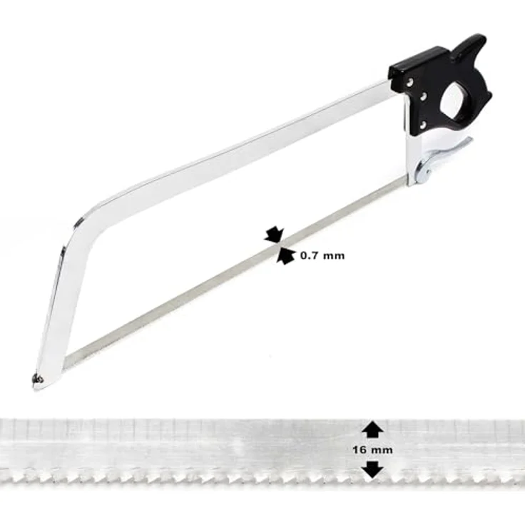 XL Knochensäge Handsäge Fleischsäge Fleischersäge Metzgersäge Säge Metzger Fleischer – Bild 6