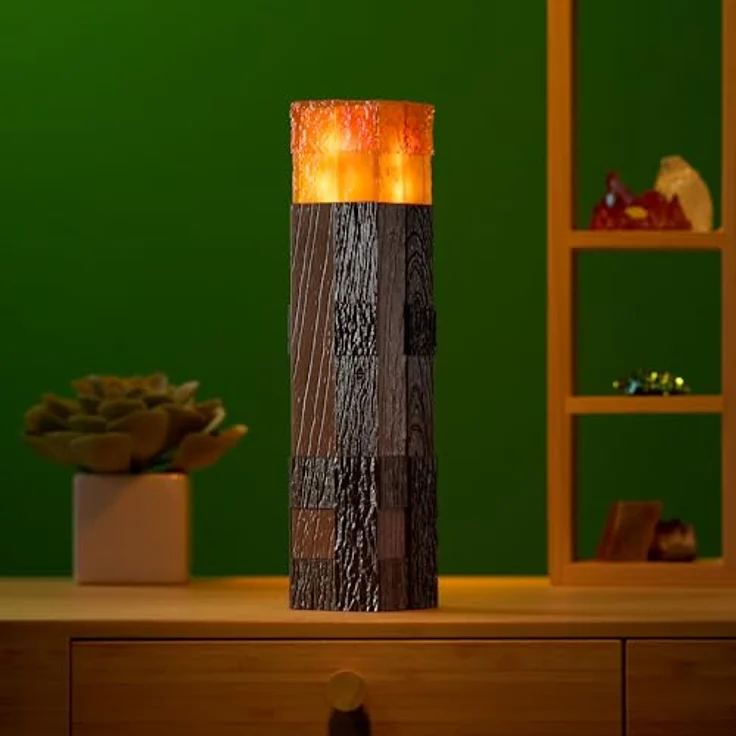 The Noble Collection Minecraft Taschenlampe mit berührungsaktivierter LED, 25,4 cm hoch, in quadratischer Form – Bild 5