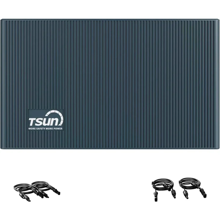 TSUN DCU2000Lite Balkonkraftwerk, 2 kWh Solarspeicher mit 2400 W PV-Eingang, Dual MPPT, Plug & Play, IP65