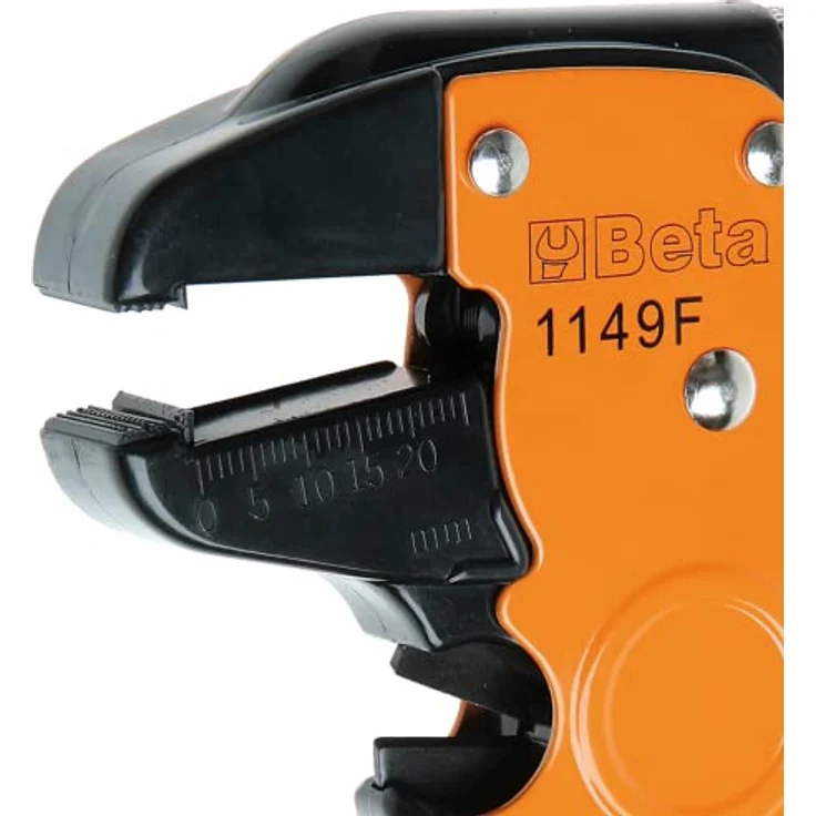 Beta-Werkzeuge 1149  F VORNE Abisolieren Zangen  -  Schwarz-Orange – Bild 4