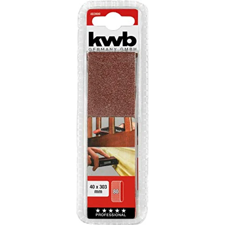 kwb Handschleifer für Schleifband – Bild 4