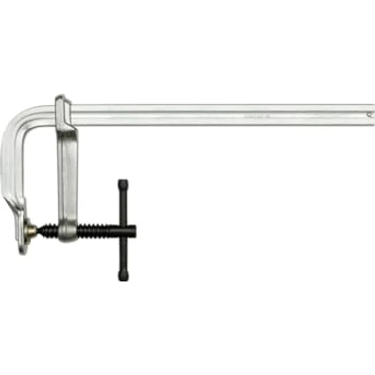 YATO FORGED F CLAMP 300x120MM CHROMED, Klemme für präzise Befestigungen in glänzendem Chromschliff – Bild 2
