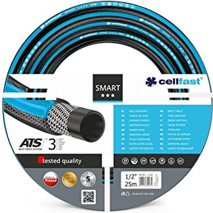 Cellfast Gartenschlauch SMART ATSV 1/2 Zoll 25 m – Bild 2