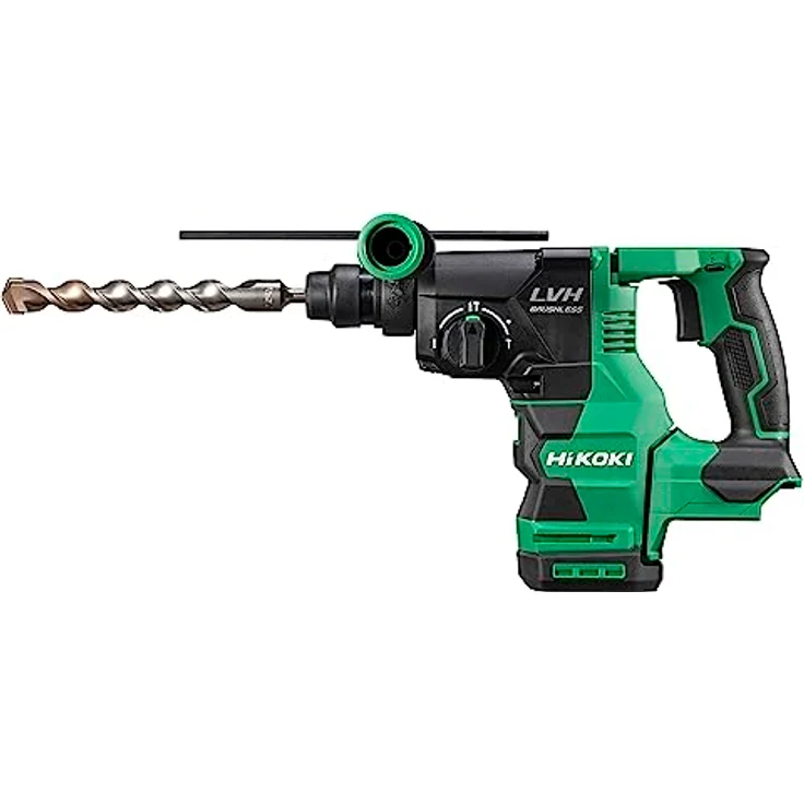 HIKOKI 18 Volt DH1826DA Akku Kombi Bohrhammer Meißelhammer W2Z SDS plus Basic, 50 Joule Schlagenergie, 3 Funktionen, inklusive Koffer – Bild 8