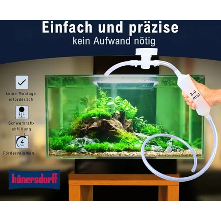 Dönges Ansaugpumpe Professional mit Absperrhahn, 1.450 mm (Notfallpumpe) – Bild 9