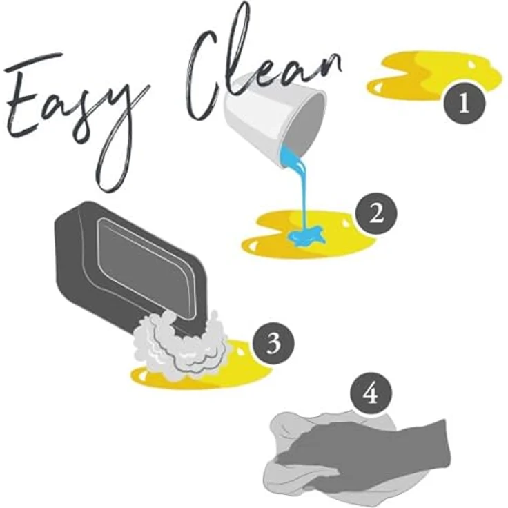 HUNTER EIBY Hundesofa, schmutzabweisend, Easy CLEAN-Technologie, pflegeleicht, S, grau – Bild 5