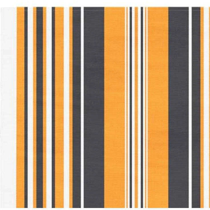 vidaXL Markisenbespannung, Markisenstoff mit PU-Beschichtung, Markisentuch Wetterfest, Mehrfarbig Gestreift 3,5x2,5m – Bild 5