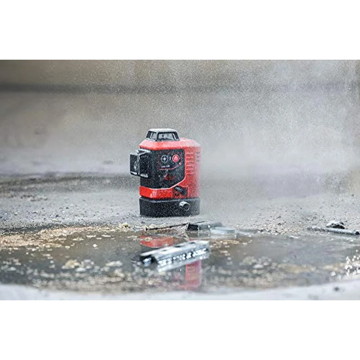 Leica LINO L6Rs-1, selbstnivellierender Linienlaser rot mit 3x360° Laserlinien und Alkaline Batterien – Bild 4
