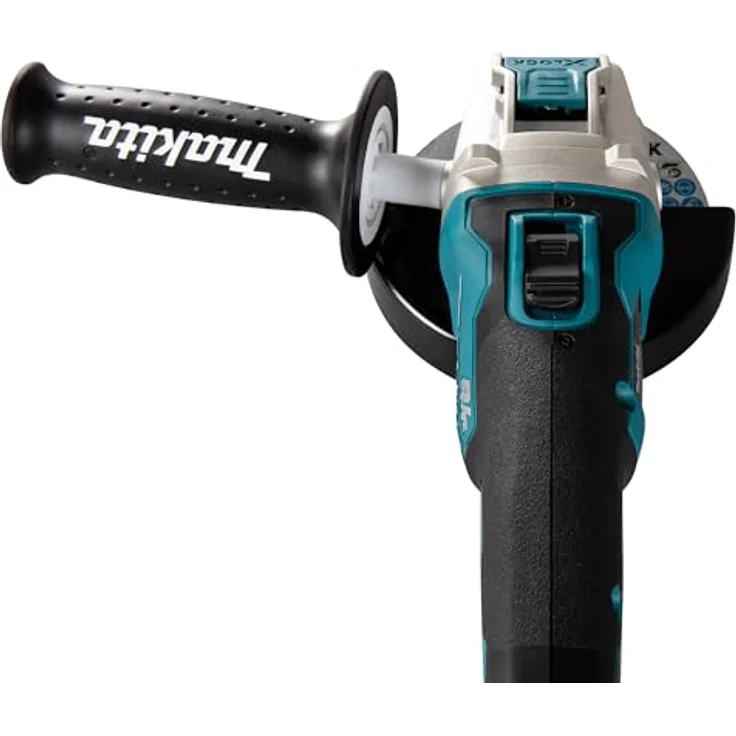 Makita Akku-Winkelschleifer 18V mit Schiebeschalter ohne Akku ohne Ladegerät DGA521ZX1 – Bild 6