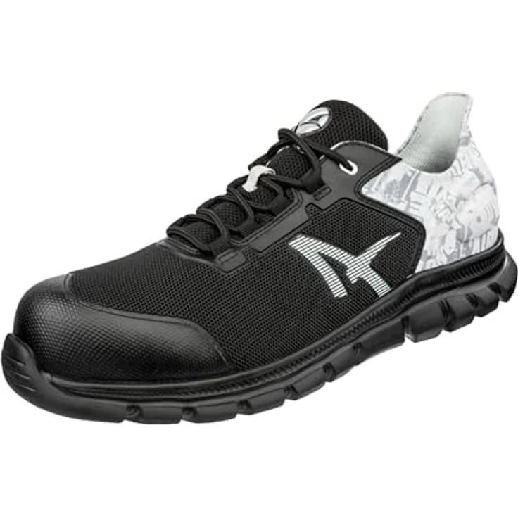 Albatros OCTANE GREY LOW Sicherheitsschuh, Größe 45, schwarz-grau – Bild 1