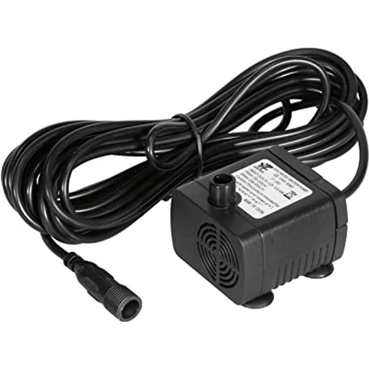MAUK® SOLAR SPRINGBRUNNEN 300l/h 12V mit Fontäne, integrierte Sauerstoffzufuhr für Teich und Vogelbad, Förderhöhe bis 1,80m, umweltfreundlich und leicht installierbar – Bild 5