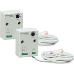 Oktaplex motion Rosa Mini Einbau Dämmerungsschalter 230V, IP65 Lichtsensor Kabel verlängerbar