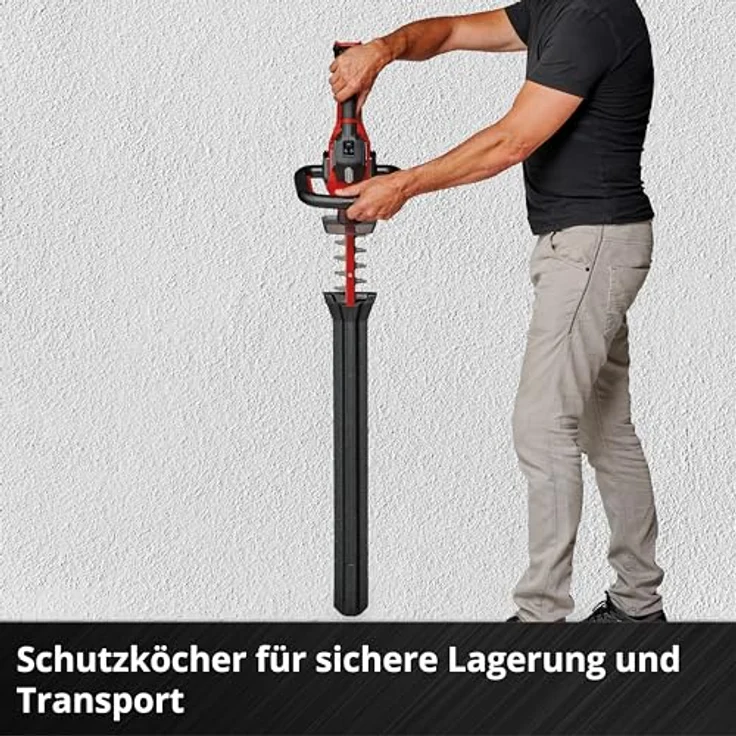Einhell Akku Heckenschere Einhell Power-X-Change GP-CH 18/61 Li BL-Solo, bürstenloser Motor, Anti-Blockier-System, 61 cm Schnittlänge, 26 mm Zahnabstand, 2 Geschwindigkeitsstufen, ohne Akku und Ladegerät – Bild 11