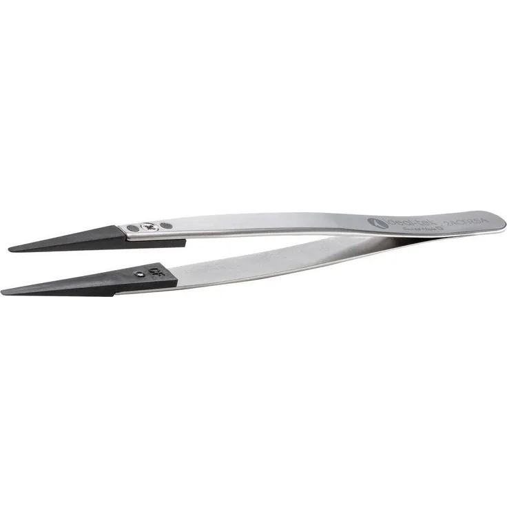 Ideal Tek, Pinzette 2ACFR.SA.1.IT 130mm, Präzise Zange für feine Arbeiten