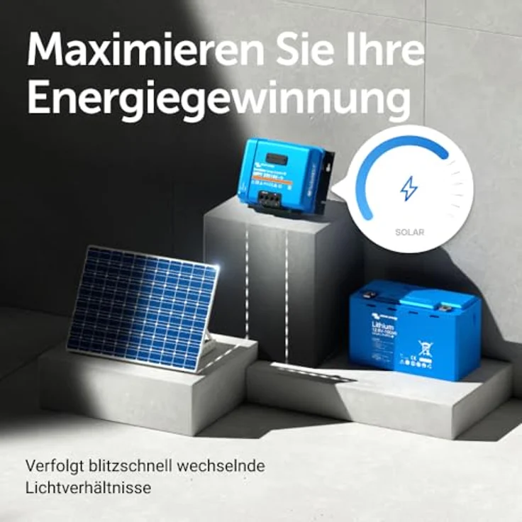 Victron Energy SmartSolar MPPT 250/60-Tr, hoch effizienter Solar-Laderegler mit 99% Wirkungsgrad, acht Ladealgorithmen, IP43 Schutz – Bild 4