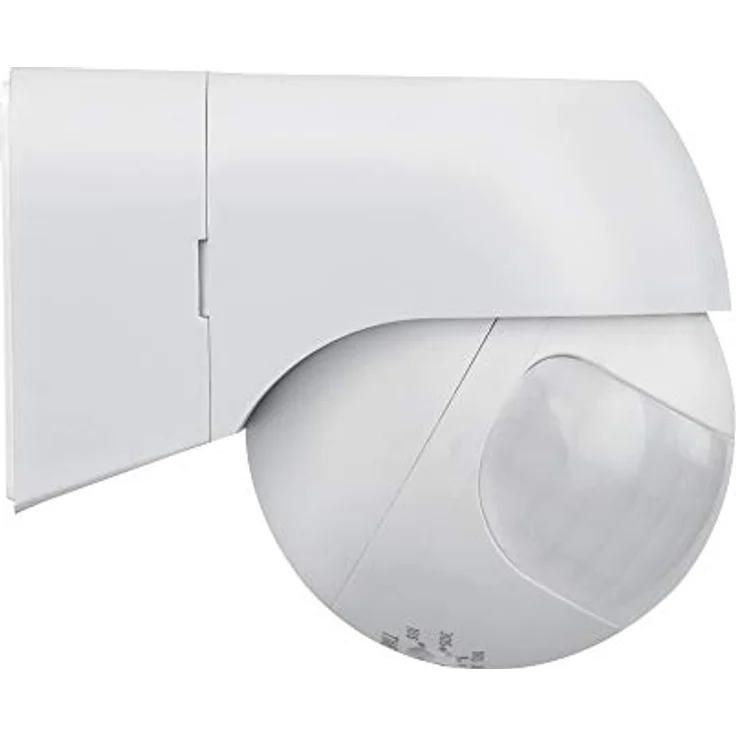 conecto Infrarot Bewegungsmelder innenßen Aufputz Wand LED 180° schwenkbar neigbar IP44 Dämmerungssensor (1 Stück), weiß – Bild 5