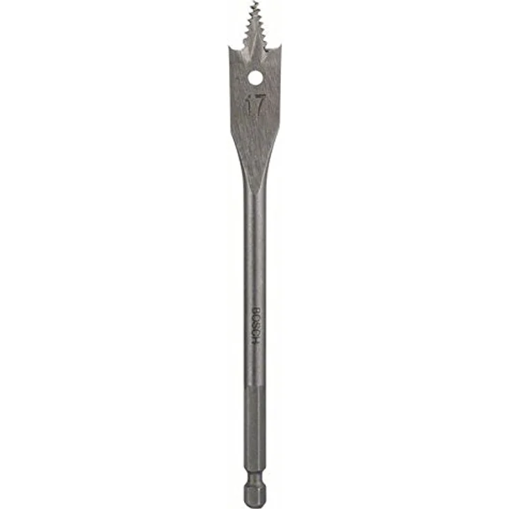 BOSCH Flachfräsbohrer Self Cut, Sechskant D=17,0 mm, L=152 mm, für präzise Bohrungen – Bild 2