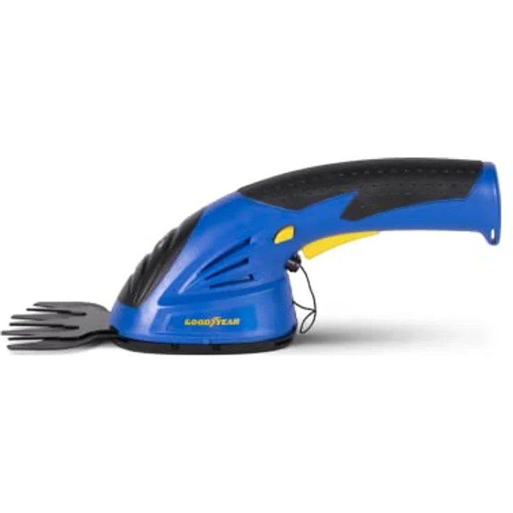 Goodyear - Lithium-Rasenmäher Schere 1,5 Ah 3,6 V Elektrische Gartenschere 2 in 1 1.100 U/min. Schere für Büsche – Bild 3