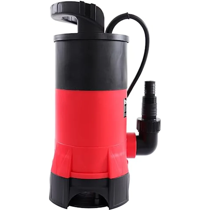 Belko® Schmutzwasserpumpe 850W 15000 l/h Tauchpumpe Pumpe Garten mit Schwimmer Brunnenpumpe, robuste Bauweise in schlagfestem Kunststoff – Bild 7