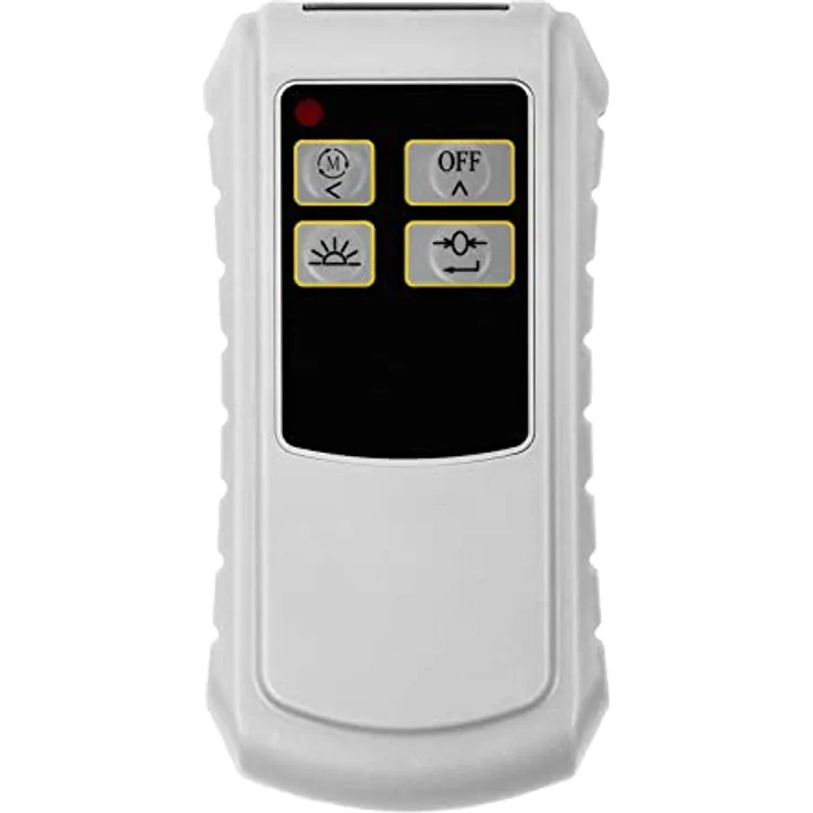 Steinberg Systems SBS-KW-300KC Kranwaage Hängewaage Zugwaage Digital mit Fernbedienung (300 kg / 50 g, LCD Display, inkl. Sicherheitshaken, Karabinerhaken, 6 Batterien) Rot-Weiß – Bild 4