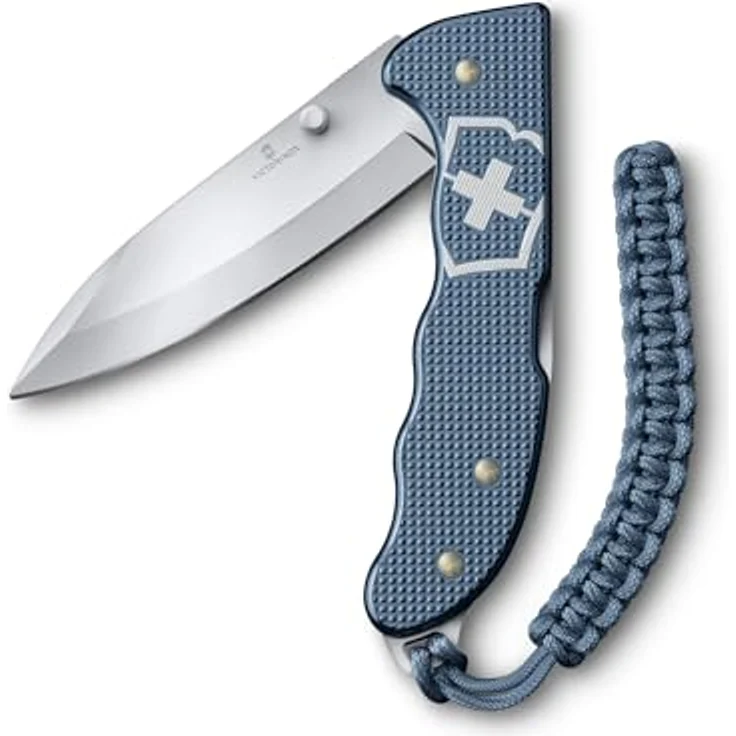 Victorinox Evoke Alox Limited Edition 2026, Taschenmesser mit 5 Funktionen, groß, Swiss Made, Edelstahlklinge 10 cm, Glacial Blue, inkl. Geschenkbox – Bild 2
