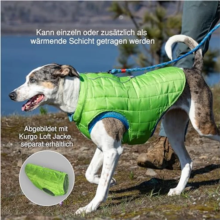 Kurgo Core Sweater, Heather Black in size M - (72984917386) (M, Hundepullover), Hundebekleidung – Bild 4