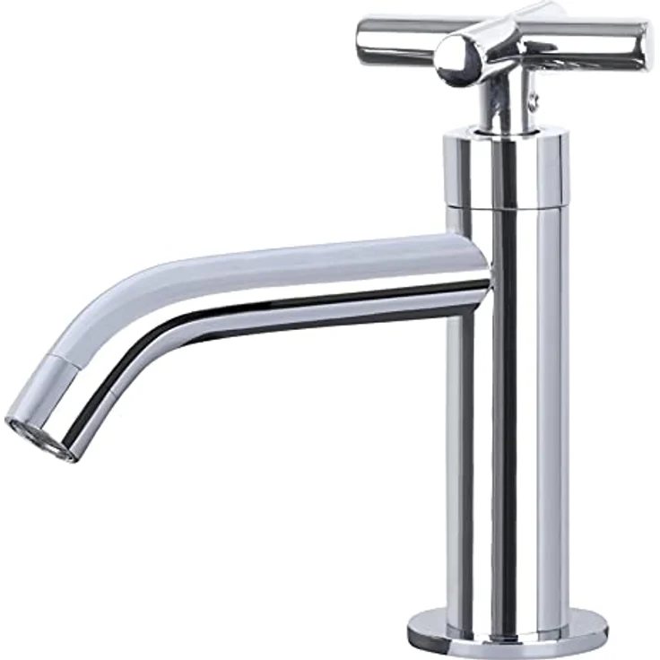 Differnz Ravo Handwaschbecken-Set, Beton Hellgrau, 38.5 cm breit, mit 2 Jahren Garantie – Bild 3
