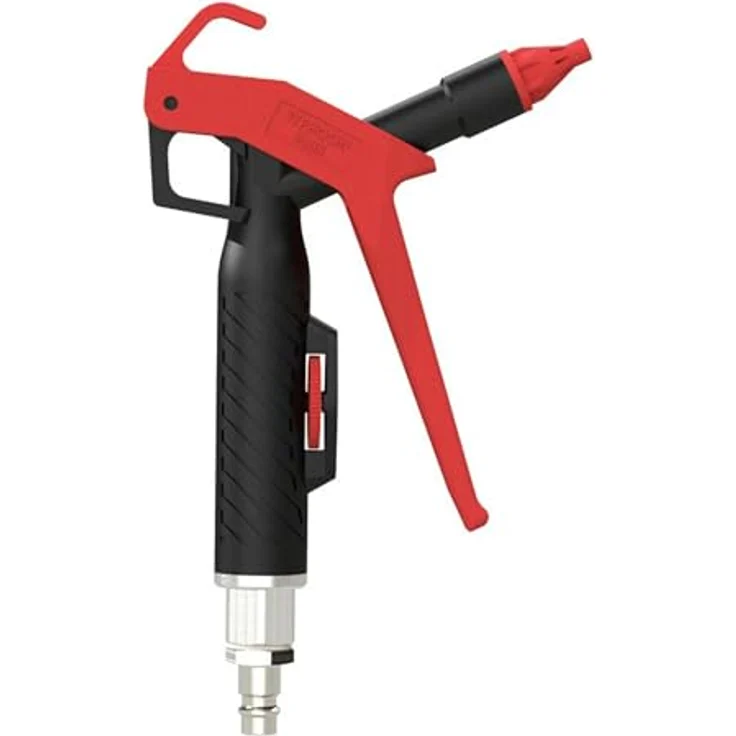Riegler Hochleistungs-Blaspistole Typhoon Plus, Kunststoff mit stufenlos regelbarem Durchfluss, NW7,2 Steckerkonnection – Bild 3