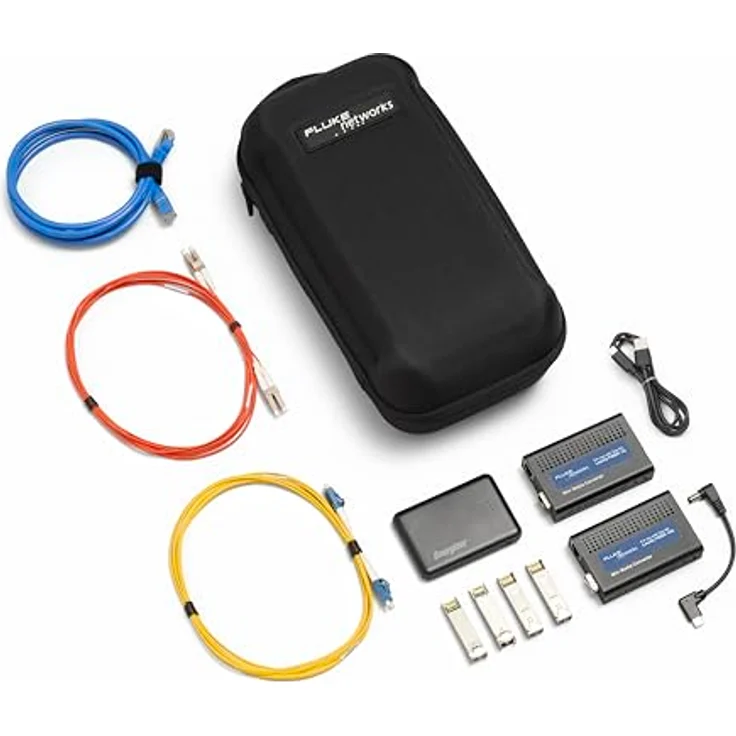 Fluke LinkIQ Advanced Kit, Multimeter für Kabel- und Netzwerkanalysen, Wi-Fi 6E, 10GBASE-T, EtherNet/IP, PROFINET, EtherCAT – Bild 5