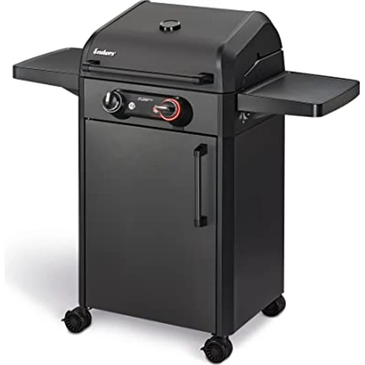 Enders® Elektrogrill eFLOW PRO 2 TURBO™ aus der SHADOW-Serie, Gussrost SWITCH GRID™, TURBO ZONE für heiße Temperaturen, Aluguss an Garhaube & Brennkammer, Grillwagen, SIMPLE CLEAN Reinigungssystem – Bild 1