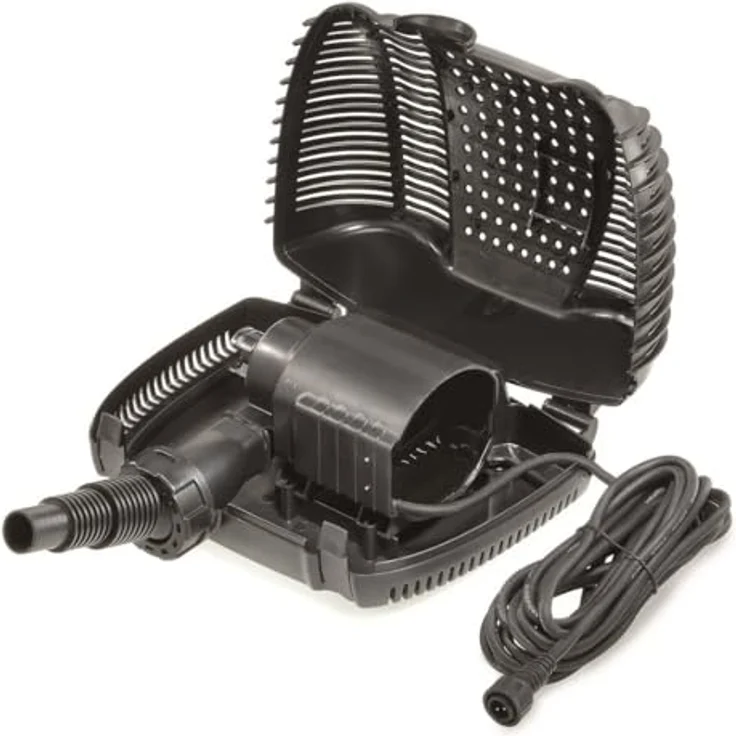 Esotec Solar Bachlaufset WATERFALL 100/2600, Komplettset mit 50 Wp Solarmodulen und Akkuspeicher, Tauchpumpe 2600 l/h – Bild 3
