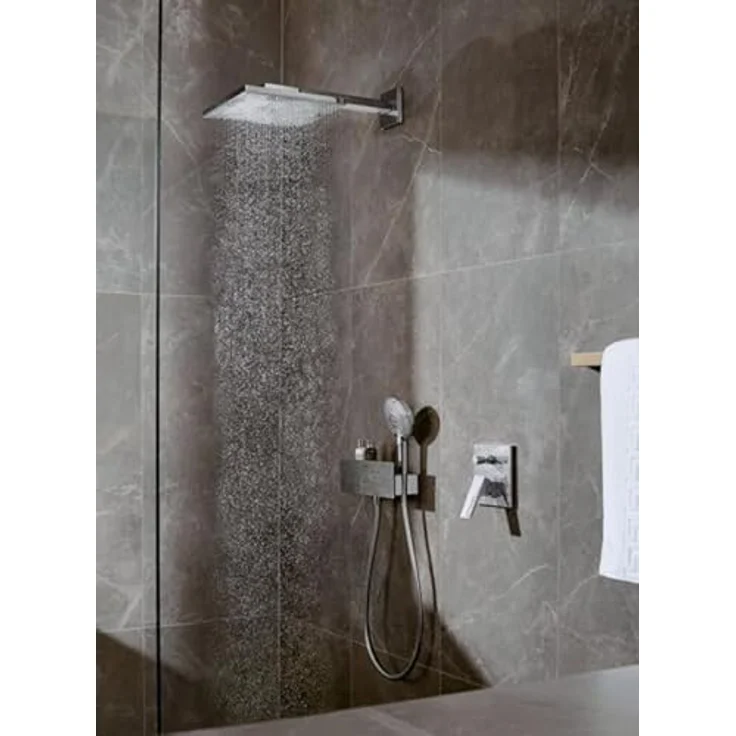 hansgrohe Wannenarmatur Metropol, Unterputz Einhebel-Wannenmischer mit Umsteller, Brushed Bronze, Durchflussmenge 21/28 l/min – Bild 2