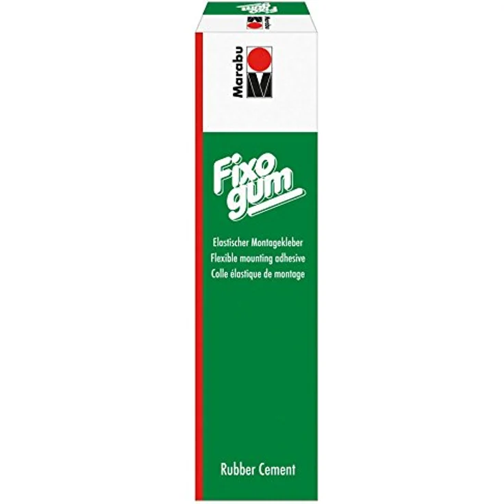 Marabu Fixogum Montagekleber, elastischer Bastelkleber für Papiermaché und Pappe, 50 g, transparent – Bild 2