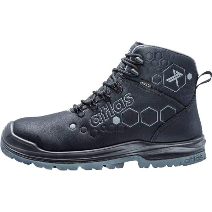 Atlas XT 500 GTX SRC S3 Sicherheitsschuh, knöchelhoch mit metallfreier Durchtritthemmung, Aluminiumkappe und ESD-Ausstattung, Größe 48 – Bild 2