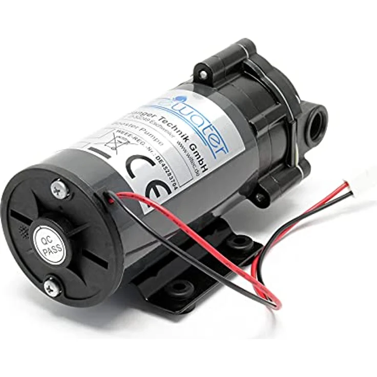 Naturewater Druckerhöhungspumpe 400 GPD, Booster Pumpe mit 96 W, Eingangsdruck 2 bar und Ausgangsdruck 5 bar für Umkehrosmoseanlagen – Bild 2