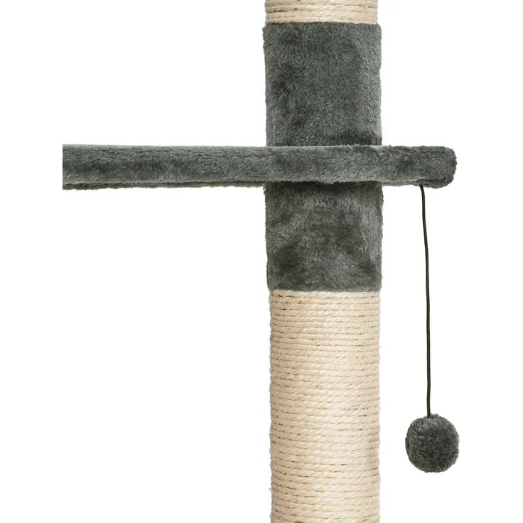 tectake Kratzbaum Hansi 260cm - grau/weiß – Bild 9